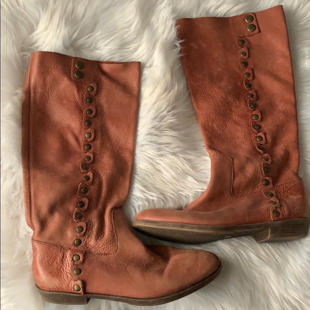 ⬇️REDUCED!! Nine West reddish brown boots